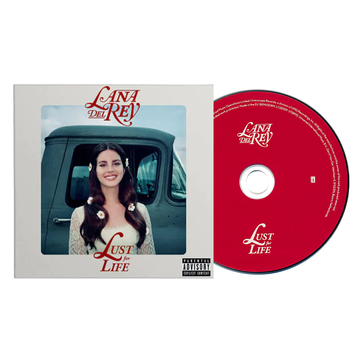 Lust For Life CD - Lana Del Rey Lust For Life CD - Lana Del Rey