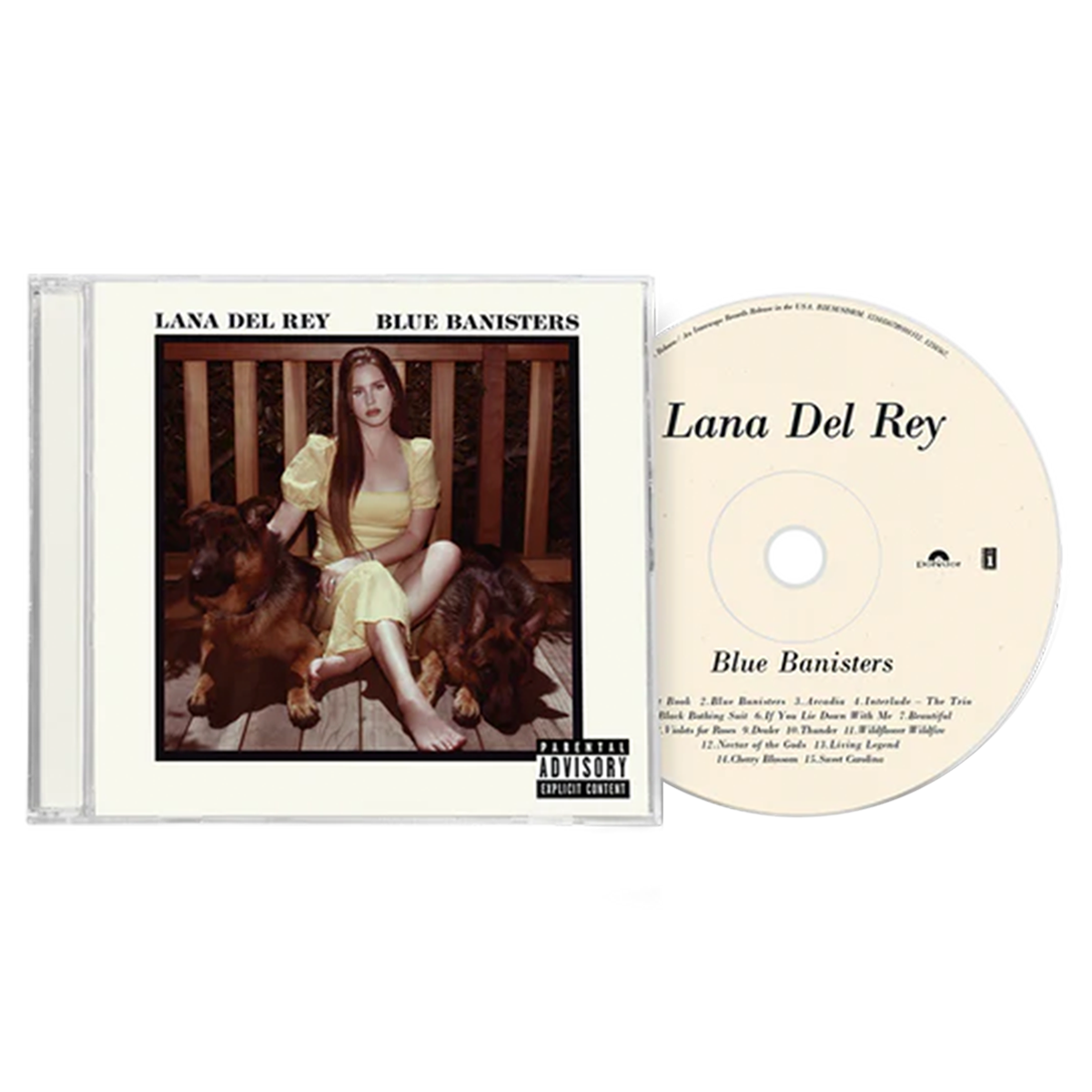 Lana Del Rey - BLUE BANISTERS CD