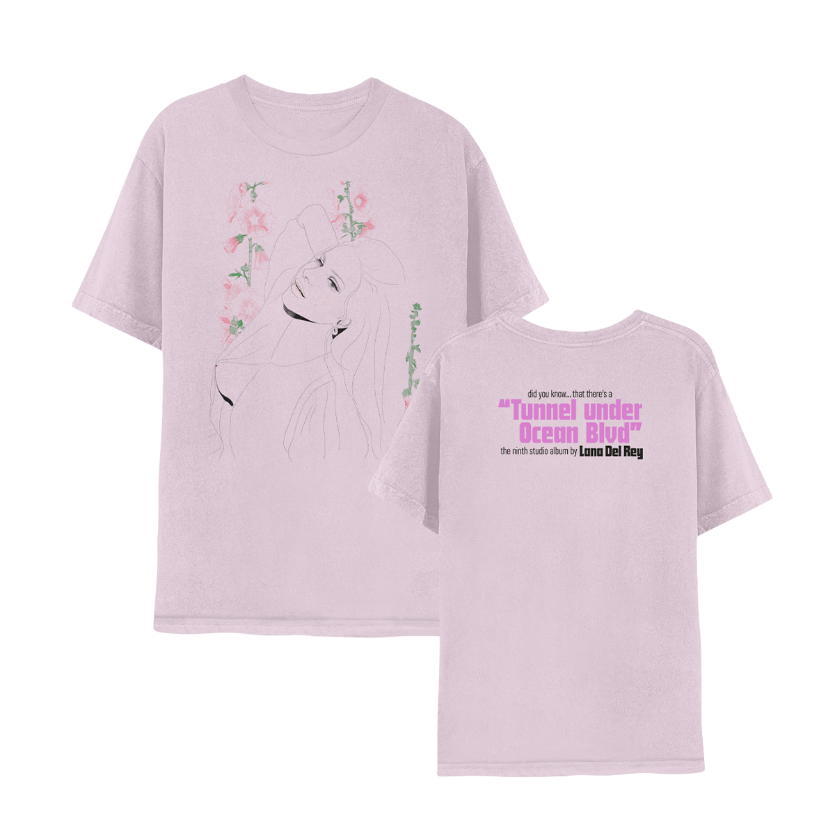 Lana Del Rey - Lilac T-Shirt